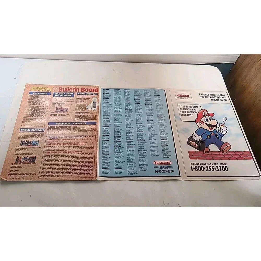 Vintage Nintendo Power 1991 Megaman Dr. Wily’s Revenge Volume 27 W/ Poster!